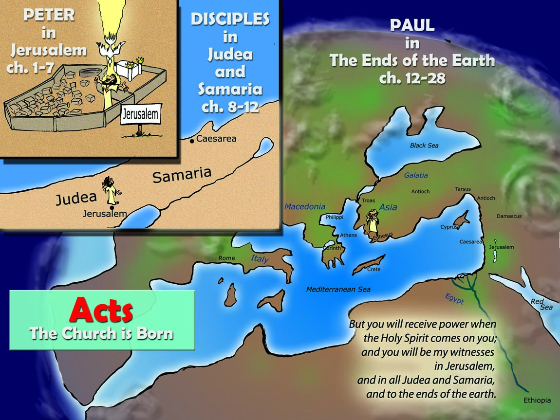 Acts-Introduction | A Cartoonist's Guide to the Bible