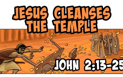 Jesus Cleanses the Temple in John 2:13-25