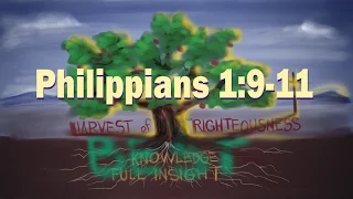 Philippians 1:9-11 My Life Verse Sketch