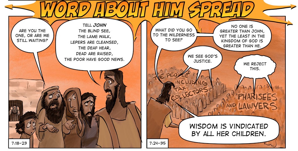 Wisdom is Vindicated by All Her Children | A Visual Commentary on Luke 7:35