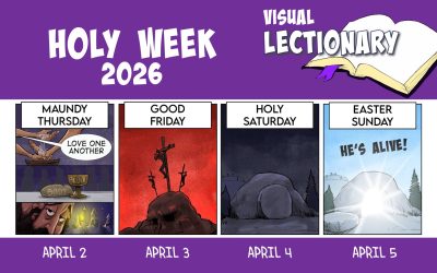 Visual Lectionary for Holy Week 2026